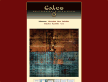Tablet Screenshot of caleo.se